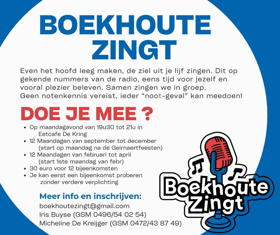 Boekhoute Zingt